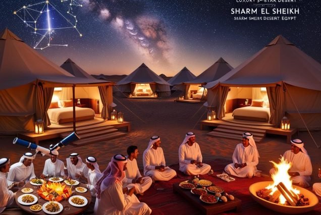 Luxury desert glamping, stargazing in Sharm, 5-star desert camp, Bedouin desert experience, overnight desert tour