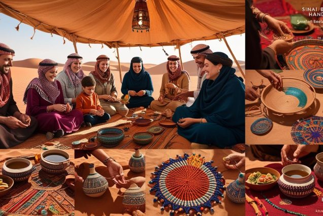 Bedouin culture tour, handicraft workshop Sharm El Sheikh, Bedouin desert experience, traditional crafts in Sinai, cultural tours in Sharm