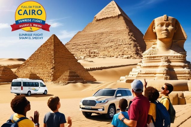 Cairo tour from Sharm El Sheikh by flight, Sharm to Cairo day trip, Pyramids tour by plane, best day trips to Cairo, Egypt pyramids flight tour