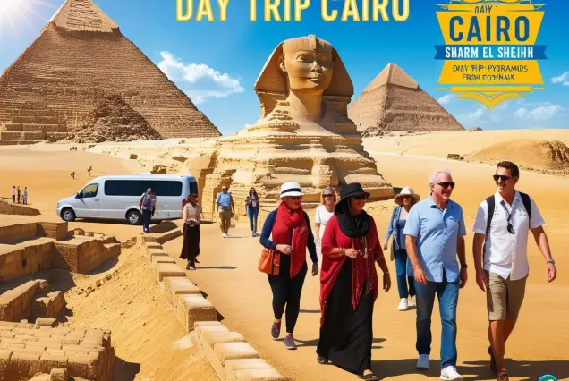 Cairo tour from Sharm El Sheikh by flight, Sharm to Cairo day trip, Pyramids tour by plane, best day trips to Cairo, Egypt pyramids flight tour