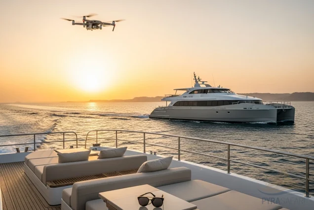 High-speed luxury ferry crossing the Gulf of Aqaba from Taba Heights to Aqaba for a Petra tour from Sharm El Sheikh.