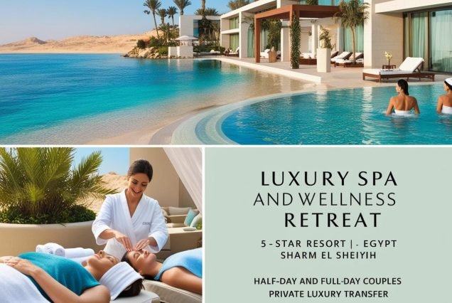 Luxury spa Sharm El Sheikh, 5-star wellness retreat, private spa experience, best spa in Sharm, relaxation and massage therapy