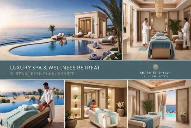 Luxury spa Sharm El Sheikh, 5-star wellness retreat, private spa experience, best spa in Sharm, relaxation and massage therapy