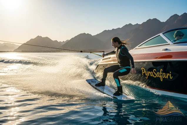 Luxury Wakeboarding in Sharm El Sheikh, Red Sea with PyraSafari