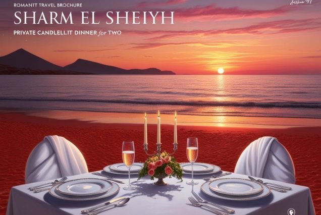 romantic beach dinner Sharm, sunset dinner by the sea, private beach dining Egypt, luxury couples dinner Sharm El Sheikh, special occasion dinner on the beach, honeymoon dinner Egypt, romantic restaurant Sharm El Sheikh
