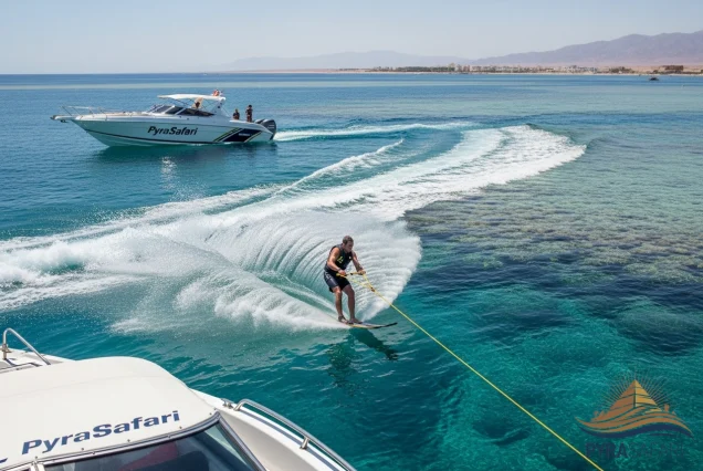 Water Skiing in Sharm El Sheikh with professional instructor