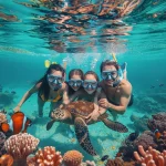 Sharm El Sheikh diving, snorkeling tours Sharm El Sheikh, Red Sea coral reef, family diving Egypt, PyraSafari snorkeling