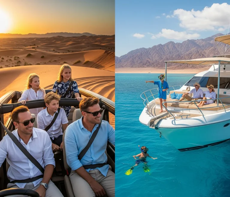 luxury family tours Sharm El Sheikh, private Sharm el Sheikh tours, family adventures Sharm el Sheikh, Sharm el Sheikh tours for kids, PyraSafari family